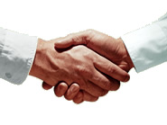 partnership shaking hands