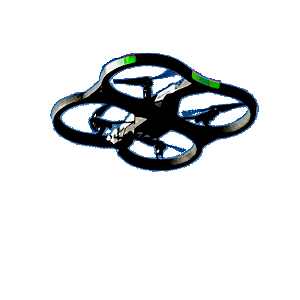 Open Sky AI Consulting Page Floater Drone