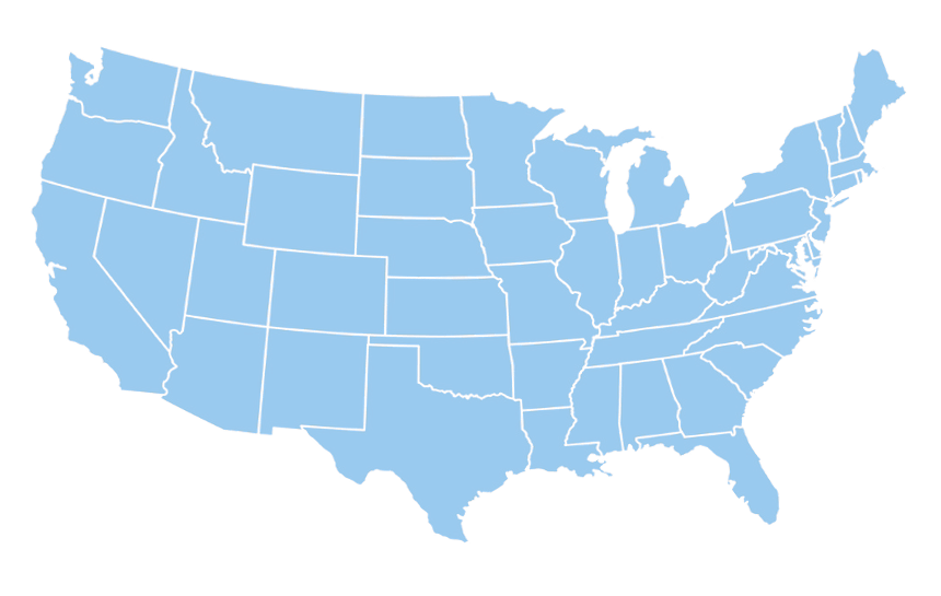 map of united states